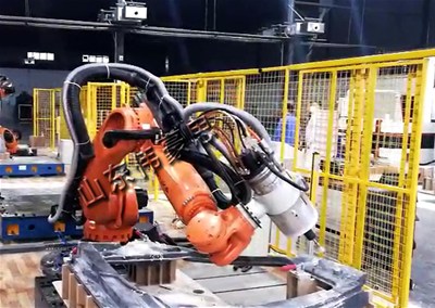 鋼板自動鉆孔機器人 機器人自動鉆孔機廠家