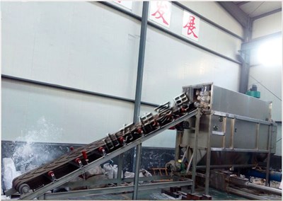 膩子粉自動拆包機無塵環(huán)保、不浪費物料
